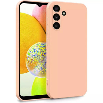 Θήκη Πλάτης Σιλικόνης Απλή για Samsung Galaxy A15 - Χρώμα: Ροζ