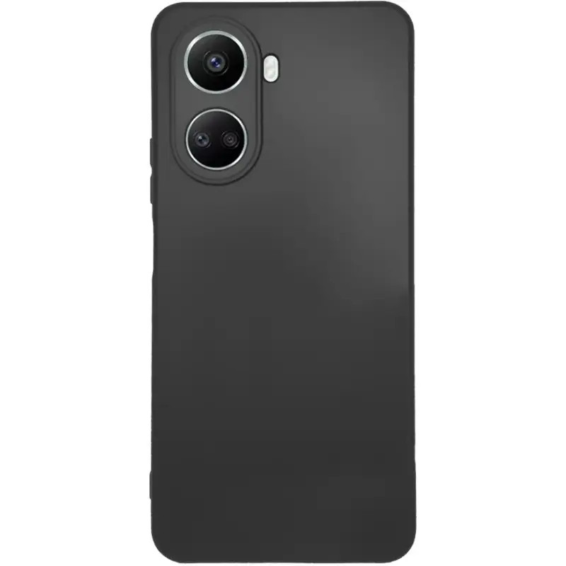 Θήκη Πλάτης Σιλικόνης Soft για Huawei Nova 10 SE - Χρώμα: Μαύρο