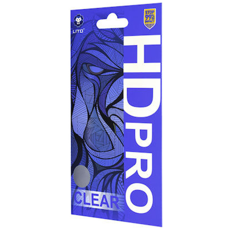 Lito D+ Pro Τζαμάκι Προστασίας Οθόνης Full Cover Full Glue για Apple iPhone 16 Pro - Χρώμα: Μαύρο Lito D+ Pro Τζαμάκι Προστασίας Οθόνης Full Cover Full Glue για Apple iPhone 16 Pro - Χρώμα: Μαύρο