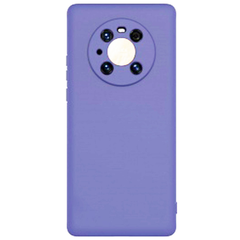 Θήκη Πλάτης Σιλικόνης Soft για Huawei Mate 40 Pro - Χρώμα: Λιλά