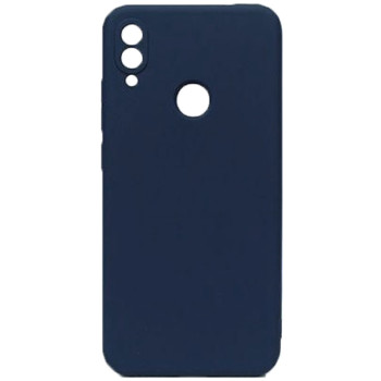 Θήκη Πλάτης Σιλικόνης Soft για Xiaomi Redmi Note 7 - Χρώμα: Σκούρο Μπλε