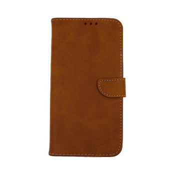 Θήκη Βιβλίο με Κλίπ για Huawei Y6P - Χρώμα: Καφέ Θήκη Βιβλίο με Κλίπ για Huawei Y6P - Χρώμα: Καφέ