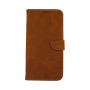 Θήκη Βιβλίο με Κλίπ για Huawei Y6P - Χρώμα: Καφέ