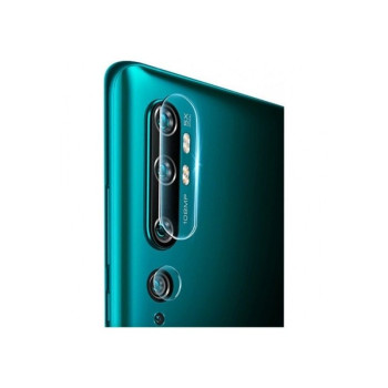 Full Glue Full Cover Full Glue Tζαμάκι Προστασίας Πίσω Κάμερας για Xiaomi Mi 10/10 Pro - Χρώμα: Διάφανο