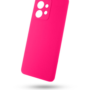 Θήκη Πλάτης Σιλικόνης Soft για Motorola Edge 40 Pro - Χρώμα: Φούξια