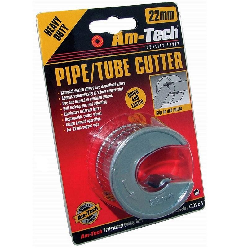 AM-TECH C0265 Κόφτης Χαλκοσωλήνων 22mm - Χρώμα: Ασημί