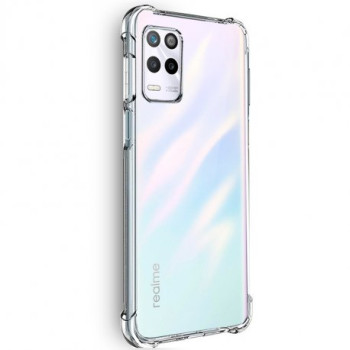 Θήκη Πλάτης Σιλικόνης AntiShock για Realme 9 Pro 5G - Χρώμα: Διάφανο