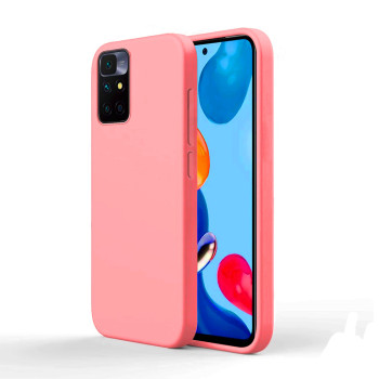 Θήκη Πλάτης Σιλικόνης Απλή για Xiaomi Poco M4 Pro 5G - Χρώμα: Ρόζ Θήκη Πλάτης Σιλικόνης Απλή για Xiaomi Poco M4 Pro 5G - Χρώμα: Ρόζ