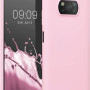 Θήκη Πλάτης Σιλικόνης Απλή για Xiaomi Poco X3 - Χρώμα: Απαλό Ρόζ