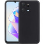 Θήκη Πλάτης Σιλικόνης Soft για Honor X7A - Χρώμα: Μαύρο