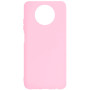 Θήκη Πλάτης Σιλικόνης Απλή για Xiaomi Redmi Note 9T 5G - Χρώμα: Ροζ