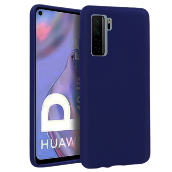 Θήκη Πλάτης Σιλικόνης Απλή για Huawei P40 Lite 5G - Χρώμα: Σκούρο Μπλέ Θήκη Πλάτης Σιλικόνης Απλή για Huawei P40 Lite 5G - Χρώμα: Σκούρο Μπλέ