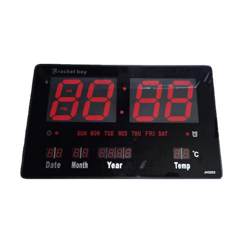 Ηλεκτρονικό Ψηφιακό Ρολόι / Led Digital Clock JH3223