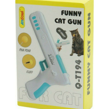Andowl Q-T194 Παιχνίδι Γάτας Rebound Cat Gun - Χρώμα: Γαλάζιο Andowl Q-T194 Παιχνίδι Γάτας Rebound Cat Gun - Χρώμα: Γαλάζιο