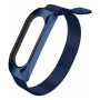 Μεταλλικό Λουράκι για Xiaomi Mi Band 3/Mi Smart Band 4 - Χρώμα: Μπλέ