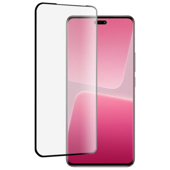 Full Cover Full Glue Tζαμάκι Προστασίας Οθόνης για Xiaomi 13 Lite - Χρώμα: Μαύρο