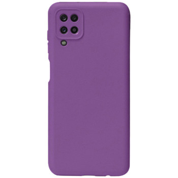 Θήκη Πλάτης Σιλικόνης Soft HQ για Samsung Galaxy A12 Χρώμα: Σκούρο Μωβ Θήκη Πλάτης Σιλικόνης Soft HQ για Samsung Galaxy A12 Χρώμα: Σκούρο Μωβ
