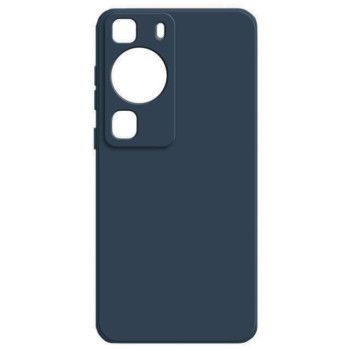 Θήκη Πλάτης Σιλικόνης Soft για Huawei P60 Pro - Χρώμα: Σκούρο Μπλε