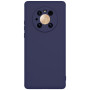 Θήκη Πλάτης Σιλικόνης Soft για Huawei Mate 40 Pro - Χρώμα: Σκούρο Μπλέ