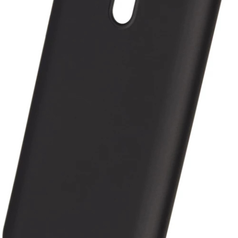 Θήκη Πλάτης Σιλικόνης Soft για Xiaomi Redmi Note 8 Pro - Χρώμα: Μαύρο