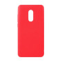 Θήκη Πλάτης Σιλικόνης Απλή για Xiaomi Redmi Note 4/Note 4X - Χρώμα: Κόκκινο