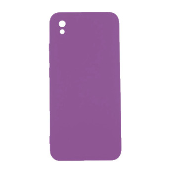Θήκη Πλάτης Σιλικόνης Soft με Προστασία Κάμερας για Xiaomi Redmi 9AT - Χρώμα: Μωβ