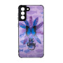 Θήκη Πλάτης Πλαστική με Σχέδια για Samsung Galaxy S21 Plus - Χρώμα: Μωβ με Πεταλούδα