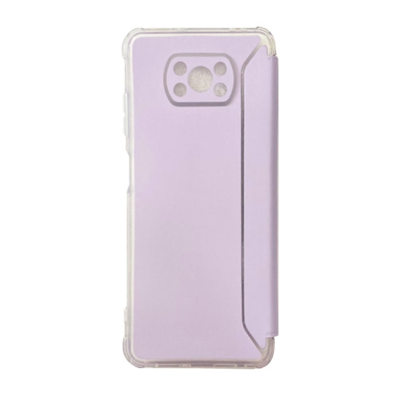 Θήκη Βιβλίο New Elegance για Xiaomi Poco X3 Pro/Poco X3 - Χρώμα: Μωβ