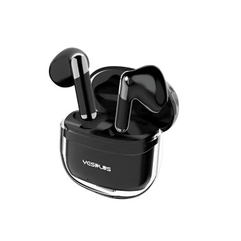 YESPLUS TWS-19 Bluetooth 5.3 Ασύρματο Bluetooth Ακουστικά με Μικρόφωνο & Έλεγχο Αφής - Χρώμα: Μαύρο