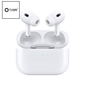 TUQIN QW25 Airpods Pro Ασύρματα Bluetooth Ακουστικά με Αντοχή στον Ιδρώτα & Θήκη Φόρτισης - Χρώμα: Λευκό