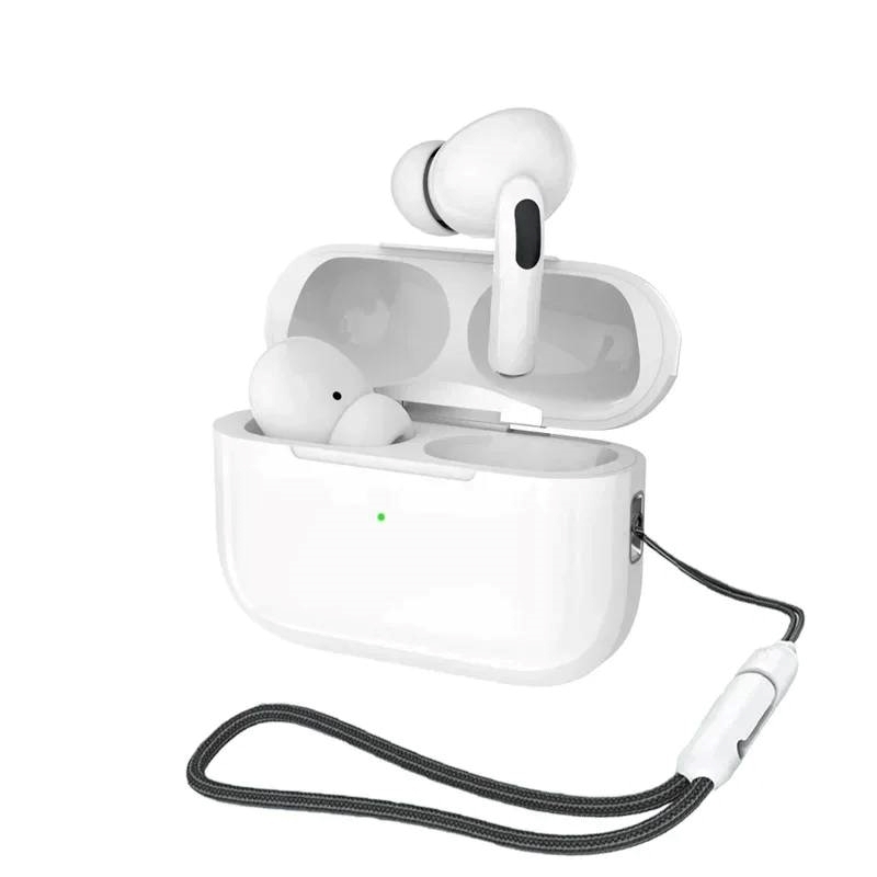 TUQIN QW27 Airpods Ασύρματα Bluetooth Ακουστικά με Αντοχή στον Ιδρώτα & Θήκη Φόρτισης - Χρώμα: Λευκό