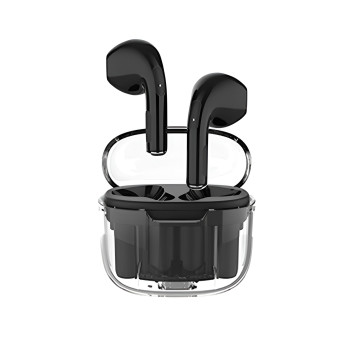 LOL AP01 Ασύρματα Bluetooth Ακουστικά Με Θήκη Φόρτισης True Wireless Stereo Earbuds - Χρώμα: Μαύρο