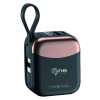 NINE R56J 22.5W Mini Power Bank Γρήγορης Φόρτισης με Καλώδια Type-C & Lightning 10000mAh - Χρώμα: Μαύρο