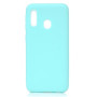 Θήκη Πλάτης Σιλικόνης Απλή για Samsung Galaxy A20E A202F - Χρώμα: Γαλάζιο