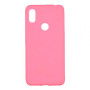 Θήκη Πλάτης Σιλικόνης Απλή για Huawei Y6 2019 - Χρώμα: Φούξια