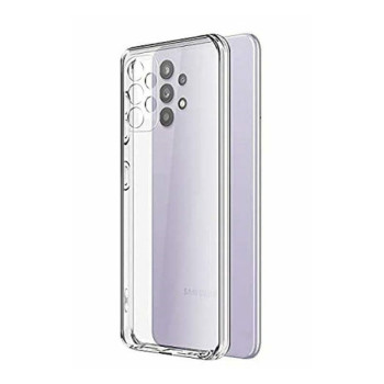 Θήκη Πλάτης Σιλικόνης Απλή για Samsung Galaxy A13 4G - Χρώμα: Διάφανο