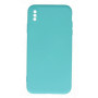 Θήκη Πλάτης Σιλικόνης Απλή για Apple iPhone X/XS - Χρώμα: Γαλάζιο