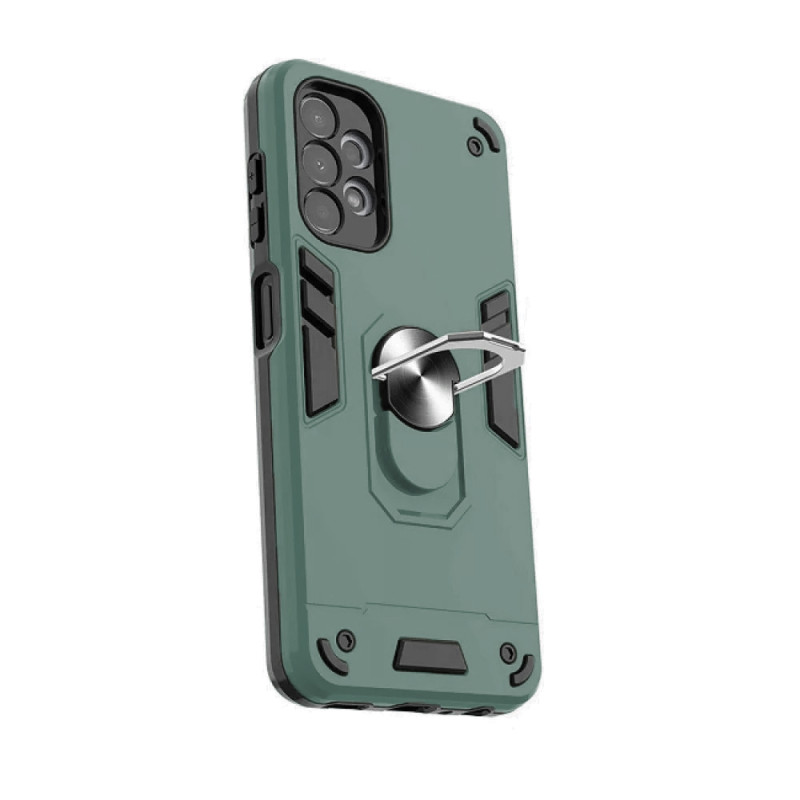 Σκληρή Θήκη Πλάτης Armor με Βάση Στήριξης για iPhone 14 - Χρώμα: Πράσινο