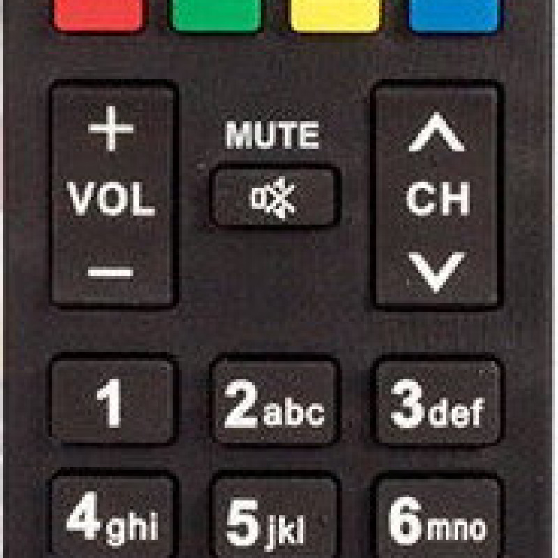 Huayu Συμβατό Τηλεχειριστήριο RM-L1378 για Τηλεοράσεις Panasonic