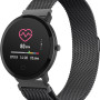Forever ForeVive SB-320 43mm Smartwatch Activity Tracker με Παλμογράφο - Χρώμα: Μαύρο