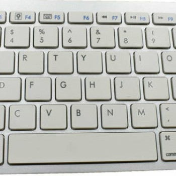 Weibo WB-8022 Ασύρματο Bluetooth Πληκτρολόγιο Αγγλικό US - Χρώμα: Λευκό