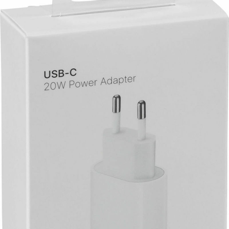 Φορτιστής Χωρίς Καλώδιο με Θύρα USB-C 20W Λευκός (Power Adapter)