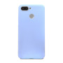 Θήκη Πλάτης Σιλικόνης Απλή για Xiaomi Redmi 6 - Χρώμα: Γαλάζιο