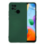 Θήκη Πλάτης Σιλικόνης Soft για Xiaomi Redmi 10C - Χρώμα: Σκούρο Πράσινο