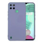 Θήκη Πλάτης Σιλικόνης Απλή για Realme C21Y/C25Y - Χρώμα: Απαλό Μπλέ