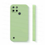 Θήκη Πλάτης Σιλικόνης Απλή για Realme C21Y/C25Y - Χρώμα: Απαλό Πράσινο