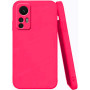 Θήκη Πλάτης Σιλικόνης Soft για Xiaomi Mi 12 - Χρώμα: Φούξια