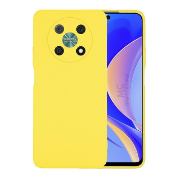 Θήκη Πλάτης Σιλικόνης Soft για Huawei Nova Y90 - Χρώμα: Κίτρινο