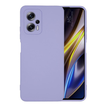 Θήκη Πλάτης Σιλικόνης Soft για Xiaomi Poco X4 GT - Χρώμα: Λιλά