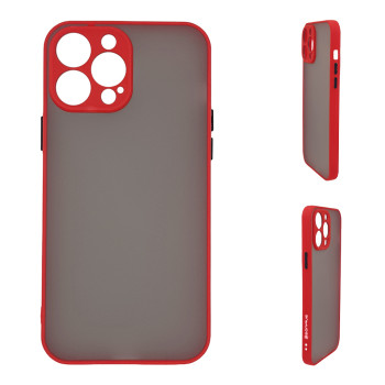 Πλαστική Σκληρή Θήκη Πλάτης Matte για Samsung Galaxy S24 - Χρώμα: Κόκκινο